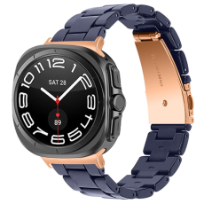 A-One Brand - Galaxy Watch 8/8 Classic (40/44/46mm) Armband Acrylic Resin - Midnight Blå