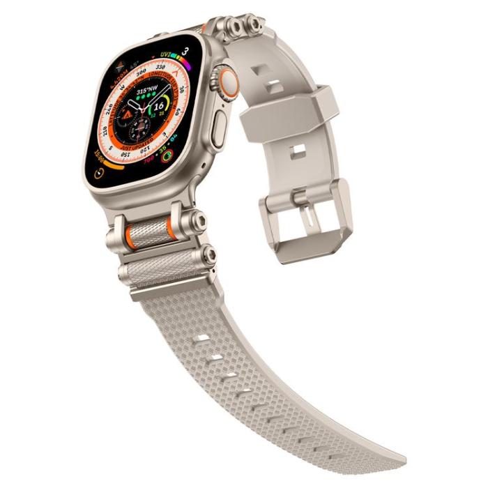 Boom of Sweden - Apple Watch Ultra 2 (49mm) Armband Rotation Axis Silikon - Starlight