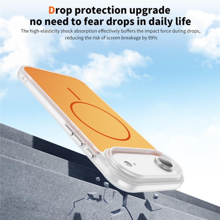 A-One Brand - iPhone Air Mobilskal MagSafe Skin Touch TPU PC