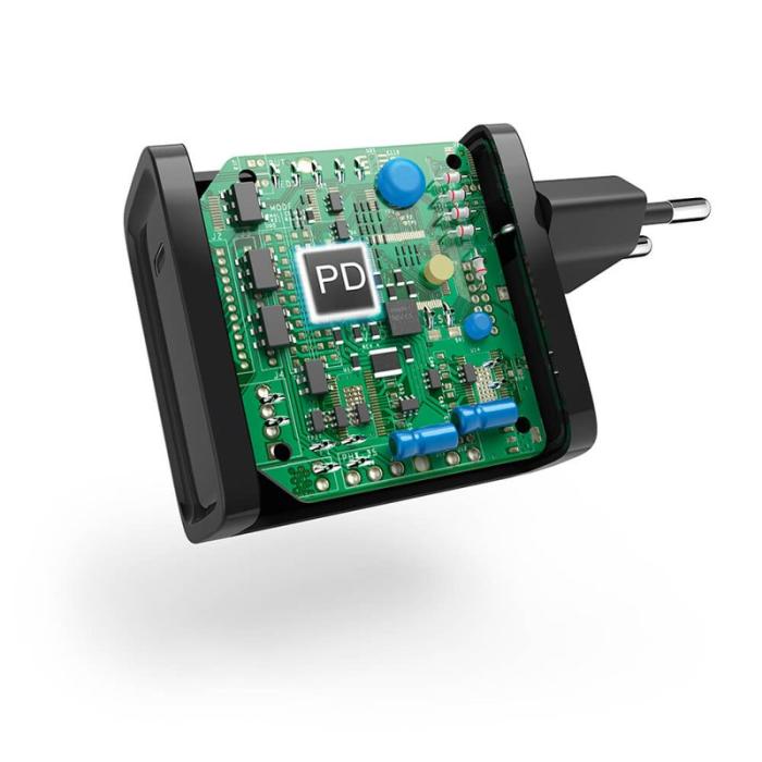 Hama - HAMA Nätdel Bärbar Dator USB-C 100-240V 5-20V/45W