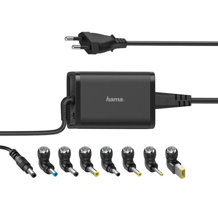 Hama - HAMA Nätdel Notebook Universal 100-240V 15-19V/45W 8x Adapter