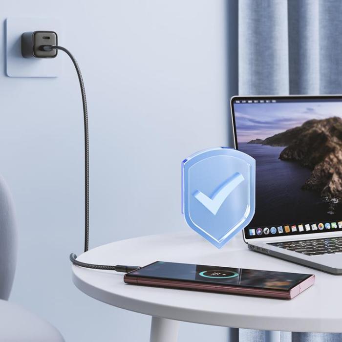 Joyroom - Joyroom Fast USB-C till USB-A kabel 3A 1.2m - Svart