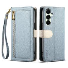 ESEBLE - ESEBLE Mobilfodral f&ouml;r Samsung Galaxy S26 Konstl&auml;der med spegel - Ljusbl&aring;