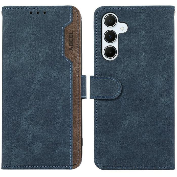 ABEEL - ABEEL Samsung Galaxy A17 5G / A17 4G / A26 5G Konstläder Plånboksfodral Blå