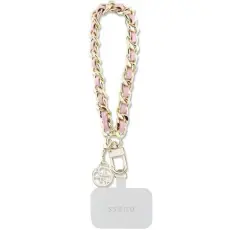 Guess - Guess Universal Mobilrem Saffiano Chain Charm - Rosa