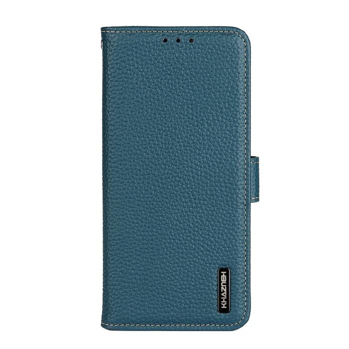KHAZNEH - Khazneh Äkta Läder Fodral till Sony Xperia 1 III - Grön