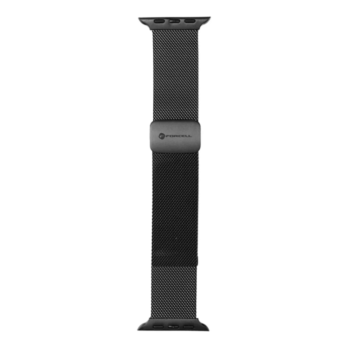 Forcell - Forcell Apple Watch (38/40/41) Armband Magnetic Stainless Steel