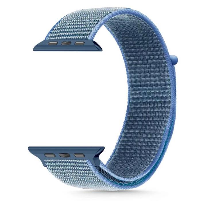 Tech-Protect - Tech-Protect Apple Watch (44/45/46/49mm) Armband Nylon - Baby Blå