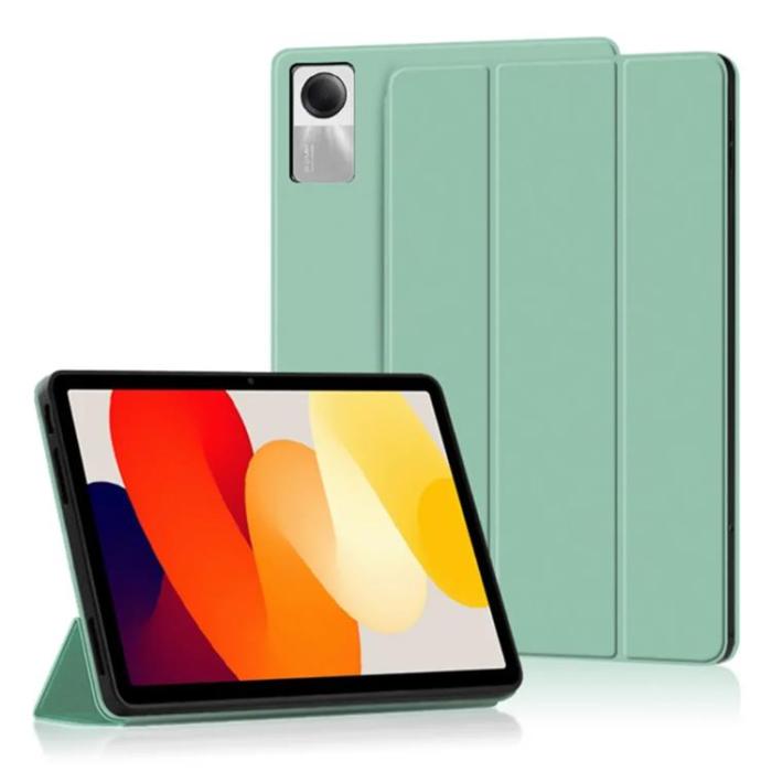 Taltech - Xiaomi Redmi Pad SE Fodral med stativ - Grön