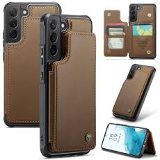 Caseme - CASEME C22 Fodral f&ouml;r Samsung Galaxy S22 5G - Brun