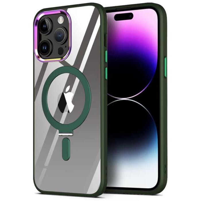OEM - iPhone 14 Pro Mobilskal Magsafe Bracket - Grön