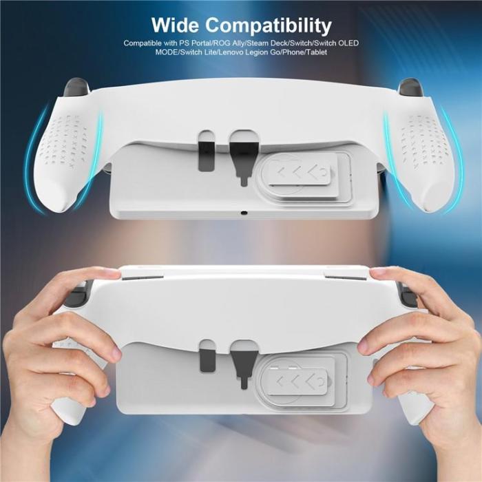 JYS - JYS PS5 Portal Skal TPU JYS-P5183 Kickstand - Vit