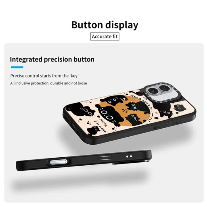 A-One Brand - Mobilskal till iPhone 16 Plus MagSafe Aluminium Silikon