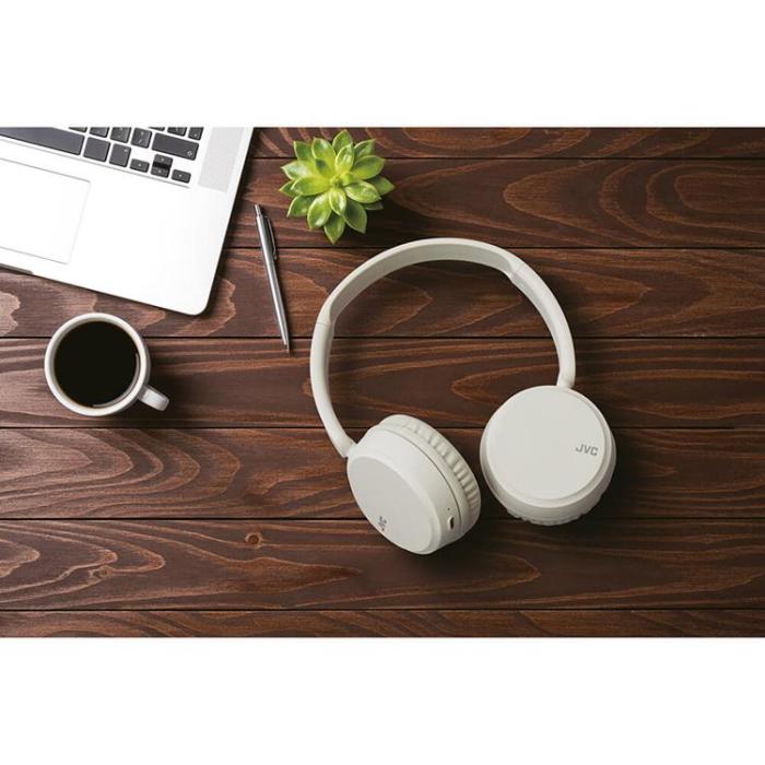JVC - JVC Hörlurar On-Ear Wireless HA-S35BT - Vit