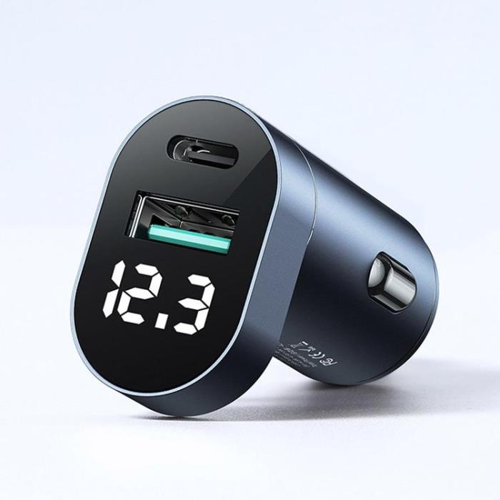 UTGATT5 - Joyroom C-A17 Snabb Billaddare USB-C 42,5W PD - Silver