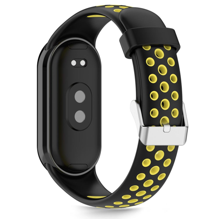 Tech-Protect - Tech-Protect Xiaomi Band 8/9/10/NFC Armband Icon - Svart/Gul