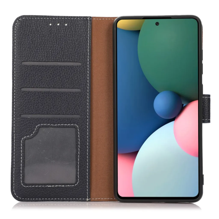 Taltech - iPhone 15 Pro Max Plånboksfodral Enkelt - Blå
