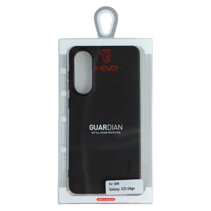 X-Level - X-LEVEL Guardian Series Mobilskal till Samsung Galaxy S25 Edge Svart