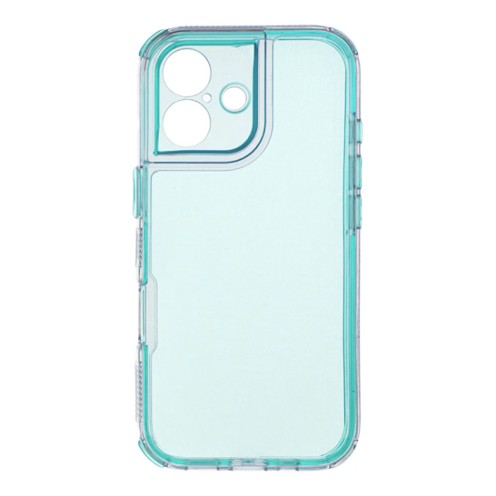 A-One Brand - iPhone 17 Mobilskal Matrix Clear - Mint