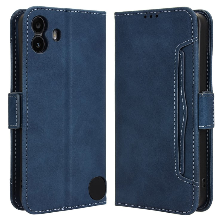 Nothing CMF Phone 1 Plånboksfodral Läder - Blå | 2353 | AlltMobil