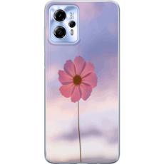 iSecrets - Mobilskal till Motorola Moto G13 med Rosa blomma