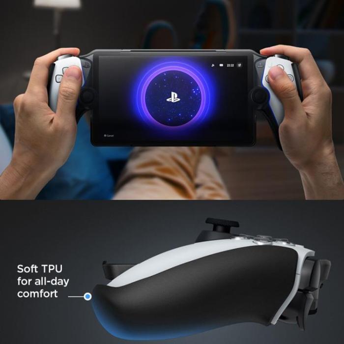 UTGATT - Spigen Sony Playstation Portal Skal Thin Fit - Svart