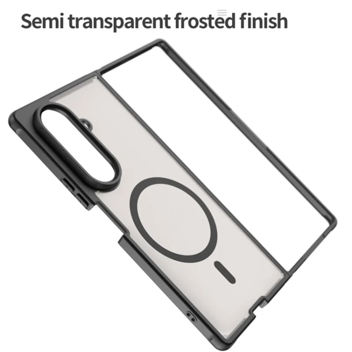 A-One Brand - Galaxy Z Fold7 5G Mobilskal MagSafe Anti Drop - Svart
