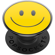 PopSockets - PopSockets PopTop Combo Enamel Be Happy Mobilgrip och stativ