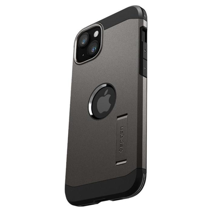Spigen - Spigen iPhone 15 Plus Mobilskal Magsafe Tough Armor - Brun