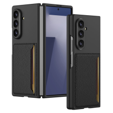 GKK - GKK Galaxy Z Fold 7 5G Mobilskal Slim Korthållare - Svart