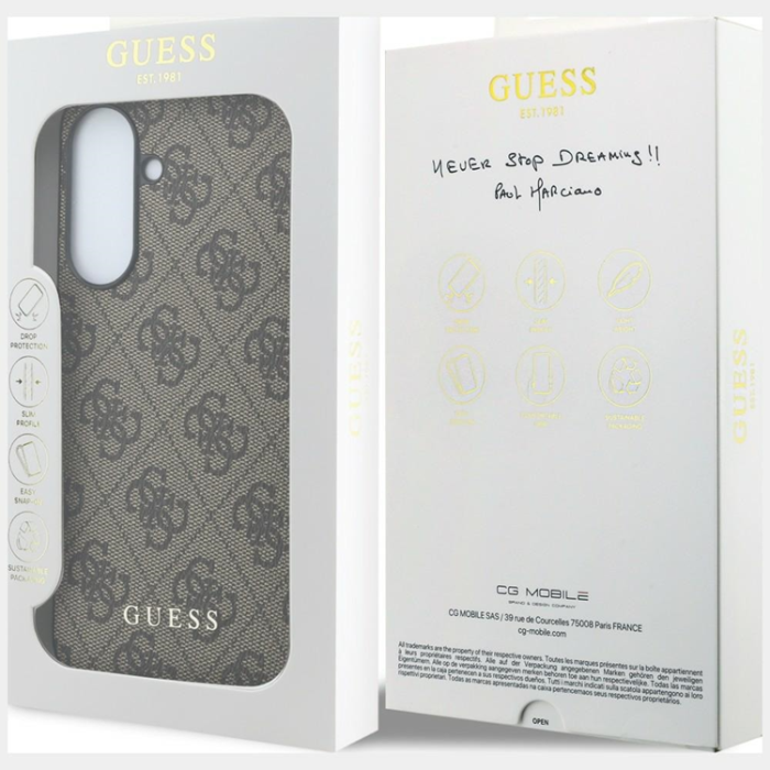 Guess - Guess Mobilskal För Galaxy A37 4G Charm - Brun