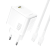 Dudao - Dudao V&auml;ggladdare USB-C 45W med USB-C Kabel 1m