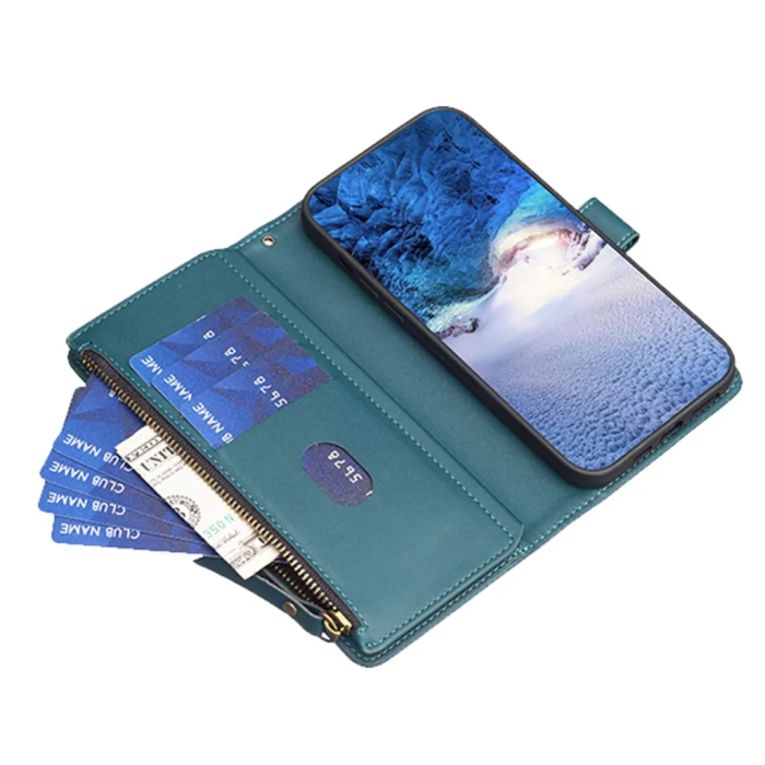 Taltech - Google Pixel 7A Plånboksfodral BF Style-19 - Grön