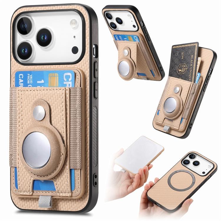 iPhone 17 Pro Max Mobilskal Detachable korthållare - Apricot | 2353 | AlltMobil