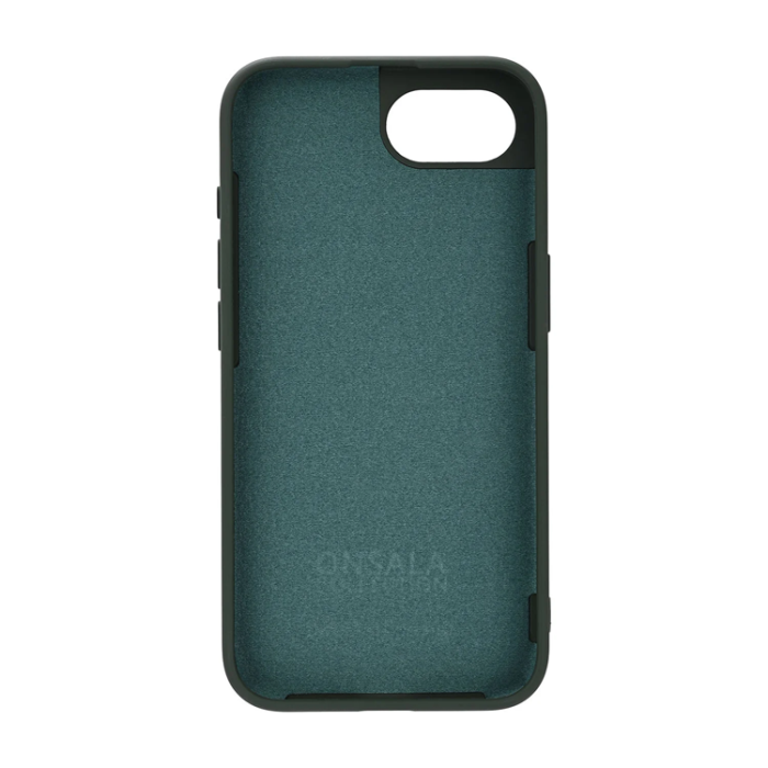 Onsala - Onsala iPhone 16e Mobilskal Silikon Återvunnen - Olivgrön