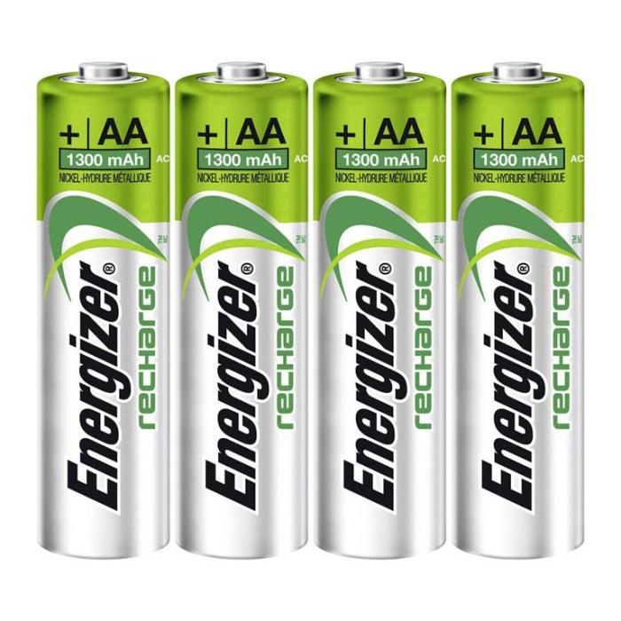 UTGATT1 - ENERGIZER Batteri AA/LR6 Laddbart Ni-Mh 1300mAh 4-pack