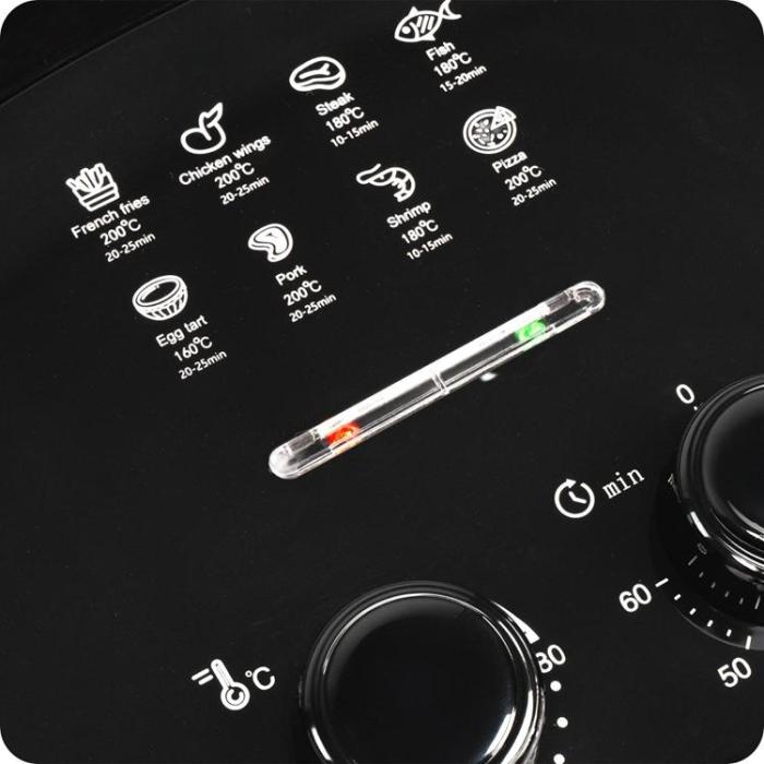 Huslog - Huslog Air Fryer 1400W HUS1058 - Svart