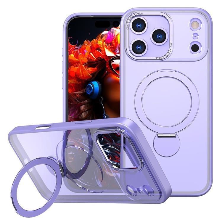 iPhone 17 Pro Max Mobilskal MagSafe Rotating Kickstand - Lila Lila | 2353 | AlltMobil