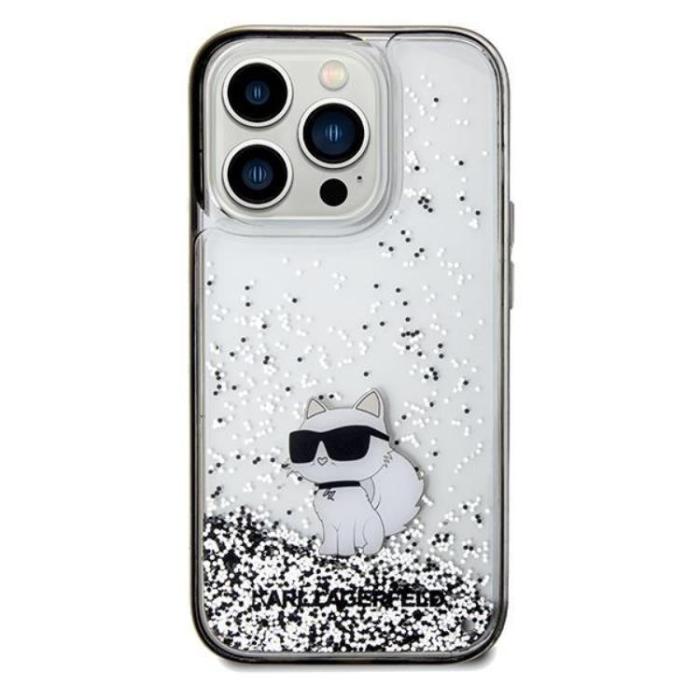 KARL LAGERFELD - Karl Lagerfeld iPhone 14 Pro Max Mobilskal Liquid Glitter
