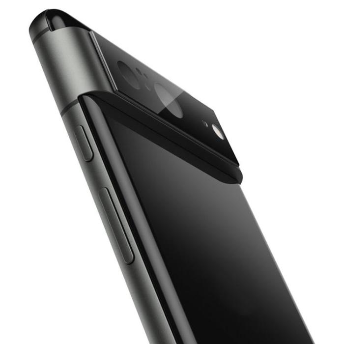 UTGATT - Spigen Google Pixel 8 Kameralinsskydd i Härdat Glas EZ Fit