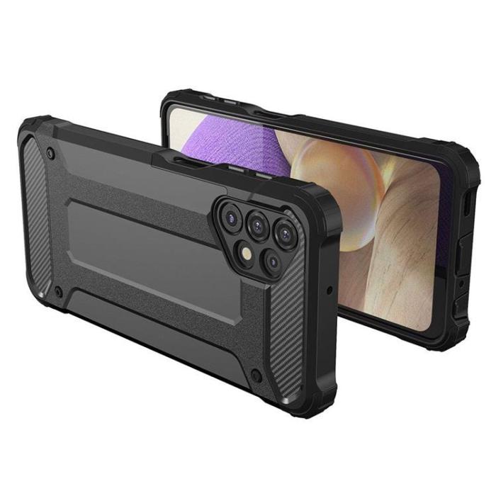 OEM - Galaxy A53 5G Skal Hybrid Armor Tough Rugged - Blå