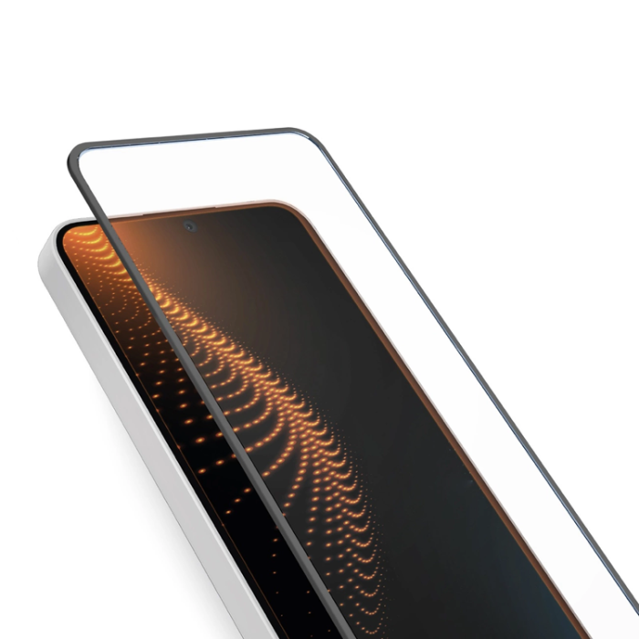 SBS - SBS Galaxy A35/A55 Härdat Glas Skärmskydd D30 - Svart