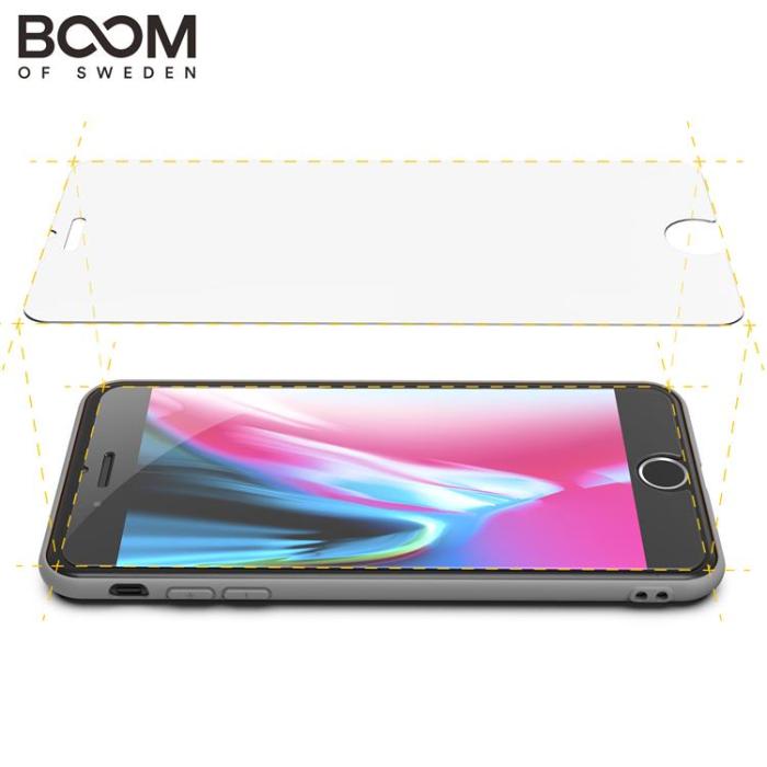 Boom of Sweden - BOOM Flat Härdat Glas Skärmskydd iPhone 5/5S/SE