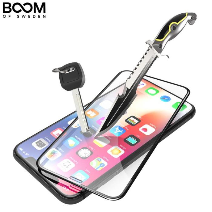 UTGATT1 - BOOM - Curved Glass Skärmskydd - iPhone 11 & iPhone XR