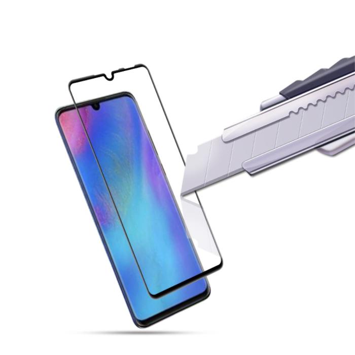 Mocolo - Mocolo 3D Härdat Glas Skärmskydd TILL HUAWEI P30 Lite - Svart