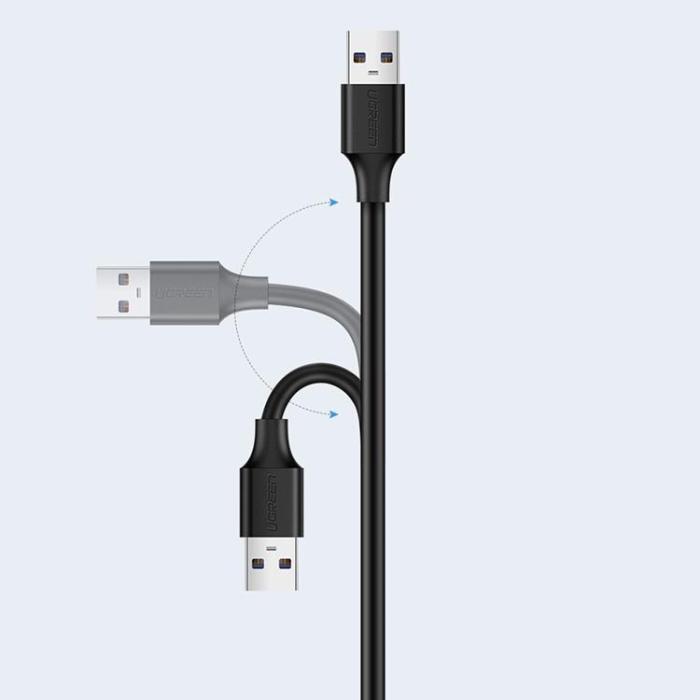 Ugreen - Ugreen Förlängning USB 2.0 Kabel 5m - Svart