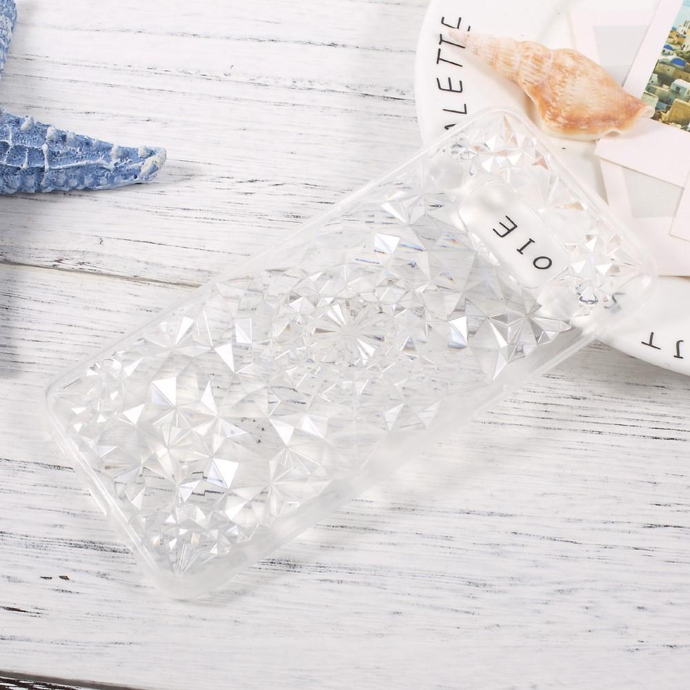 SULADA 3D Diamond Pattern Mobilskal Samsung Galaxy S8 - Transparent | 2353 | AlltMobil