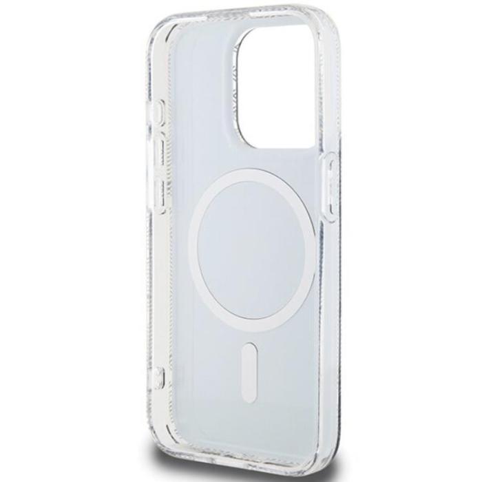 Guess - Guess iPhone 15 Pro Mobilskal Magsafe IML GCube - Svart