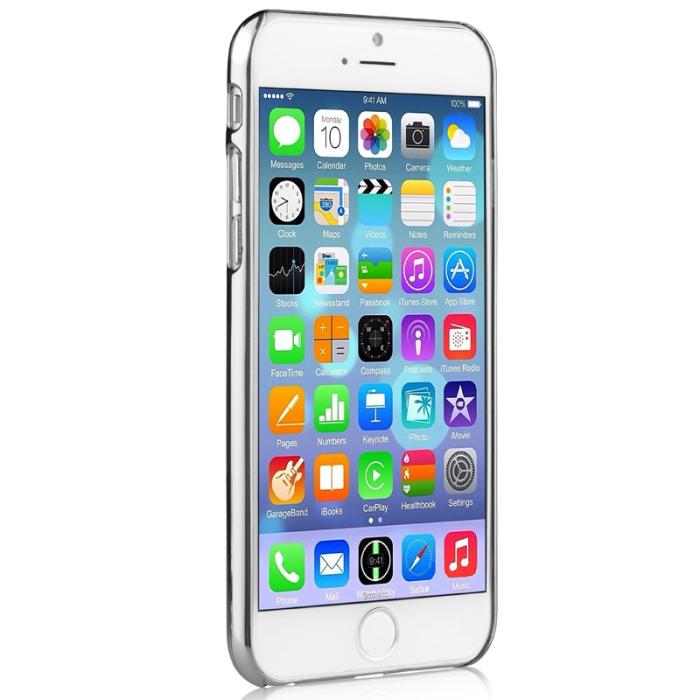Comma - Comma BaksideSkal till Apple iPhone 6 / 6S - Bling Silver