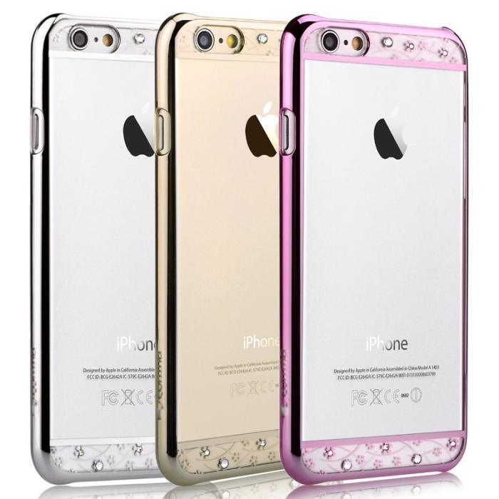 Comma - Comma BaksideSkal till Apple iPhone 6 / 6S - Bling Silver